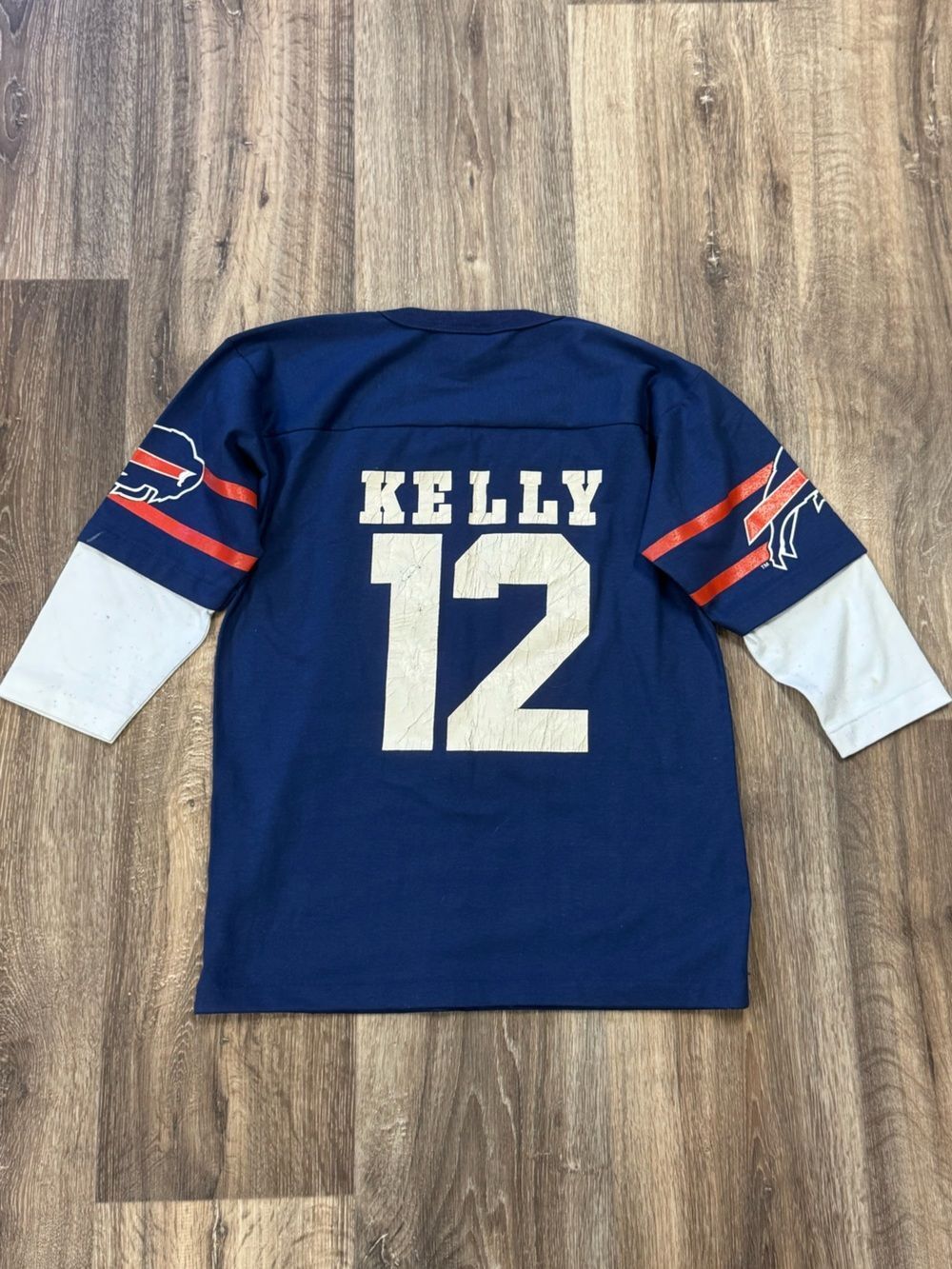 Sport Togs NFL Buffalo Bills Jim Kelly 90’s Shirt Men’s Large